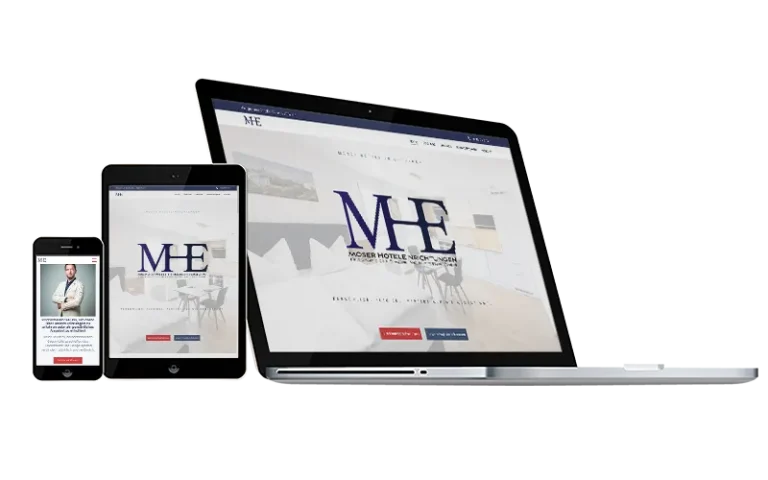 Referenz Gründer-Website: Moser Hoteleinrichtungen