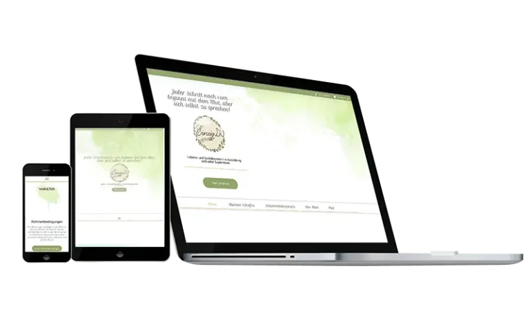 Referenz: Website Lebens- und Sozialberatung, inkl Blog.