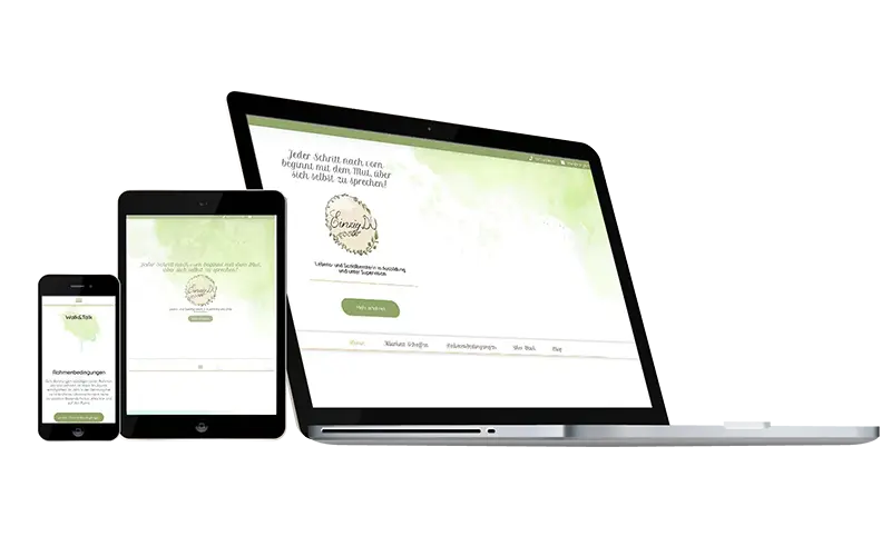 Referenz: Website Lebens- und Sozialberatung, inkl Blog.